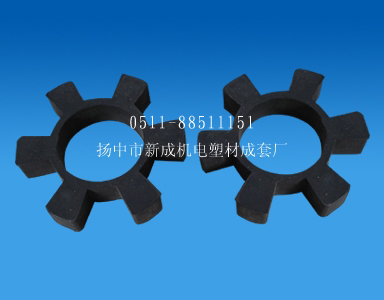 Rubber hexagonal part